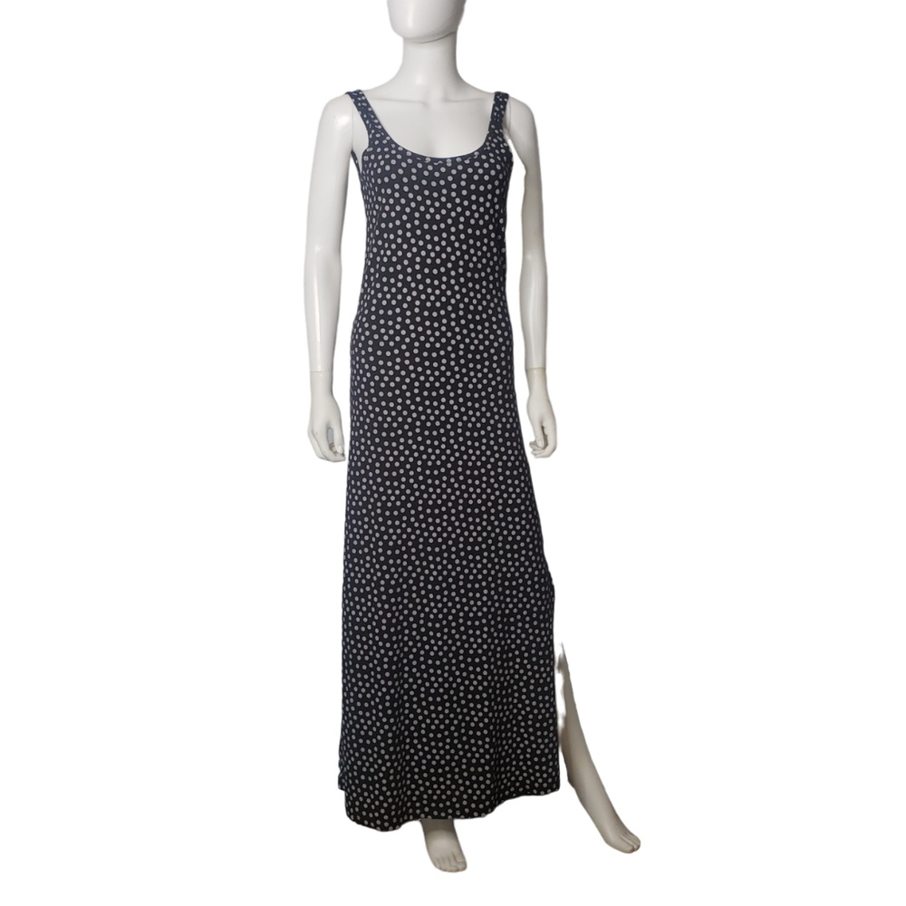 VERO MODA Black Polka Dots Cami Maxi Dress Size Small